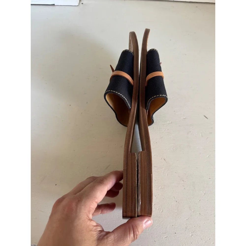 Kate Spade Alex‎ flat slide sandals size 9B
